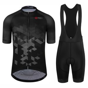 Men's Quick-Dry Breathable Cycling Sweatshirt & Shorts Set